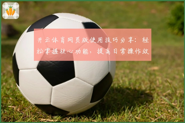 开云体育网页版使用技巧分享：轻松掌握核心功能，提高日常操作效率